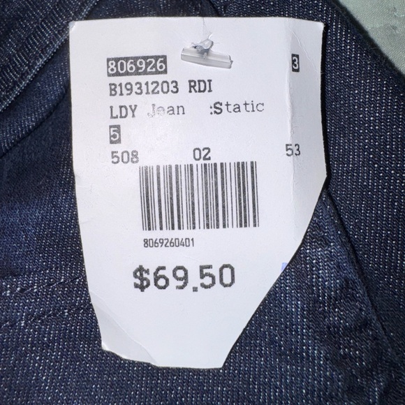 Volcom static straight 7” Low rise women’s jeans size 27/5jr. NWT - Picture 8 of 12